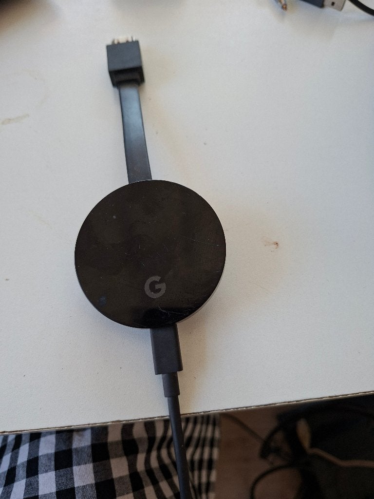 Google chromecast, Ophalen, Gebruikt, HDMI