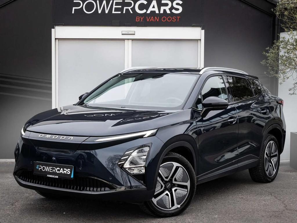 Omoda 5 EV | Premium | Leder | Opendak | HUD | 360 | ACC, Automaat, Gebruikt, Zwart, Leder