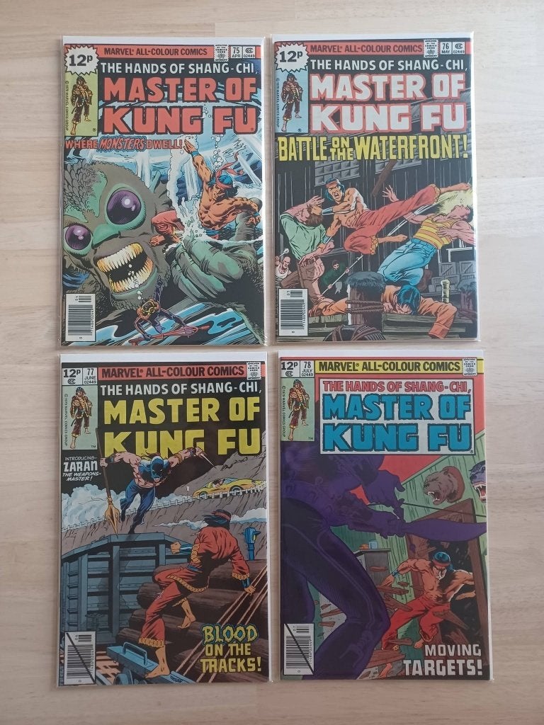 Master of Kung-Fu 1979 (7 comics), Livres, BD | Comics, Neuf, Plusieurs comics, Amérique, Enlèvement ou Envoi
