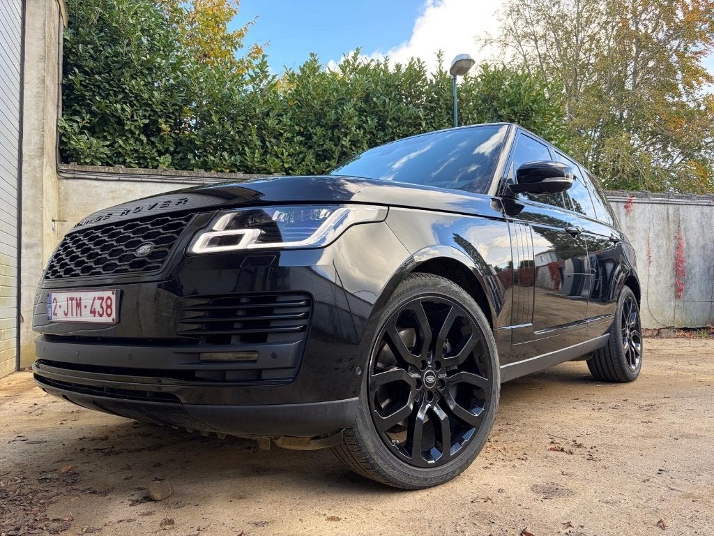 Range Rover Vogue, Auto's, Automaat, Zwart, Zwart, Leder