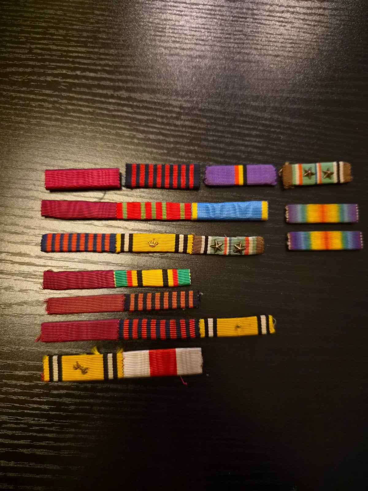 Ww1/Ww2 ribbons, Ophalen of Verzenden
