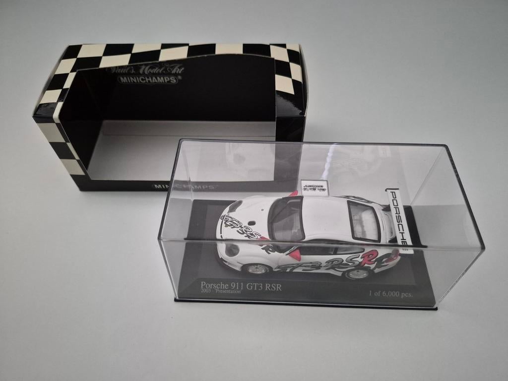 Minichamps Porsche 911 GT3 RSR 400 036400 1/43, Enlèvement ou Envoi, Comme neuf, Voiture, MiniChamps