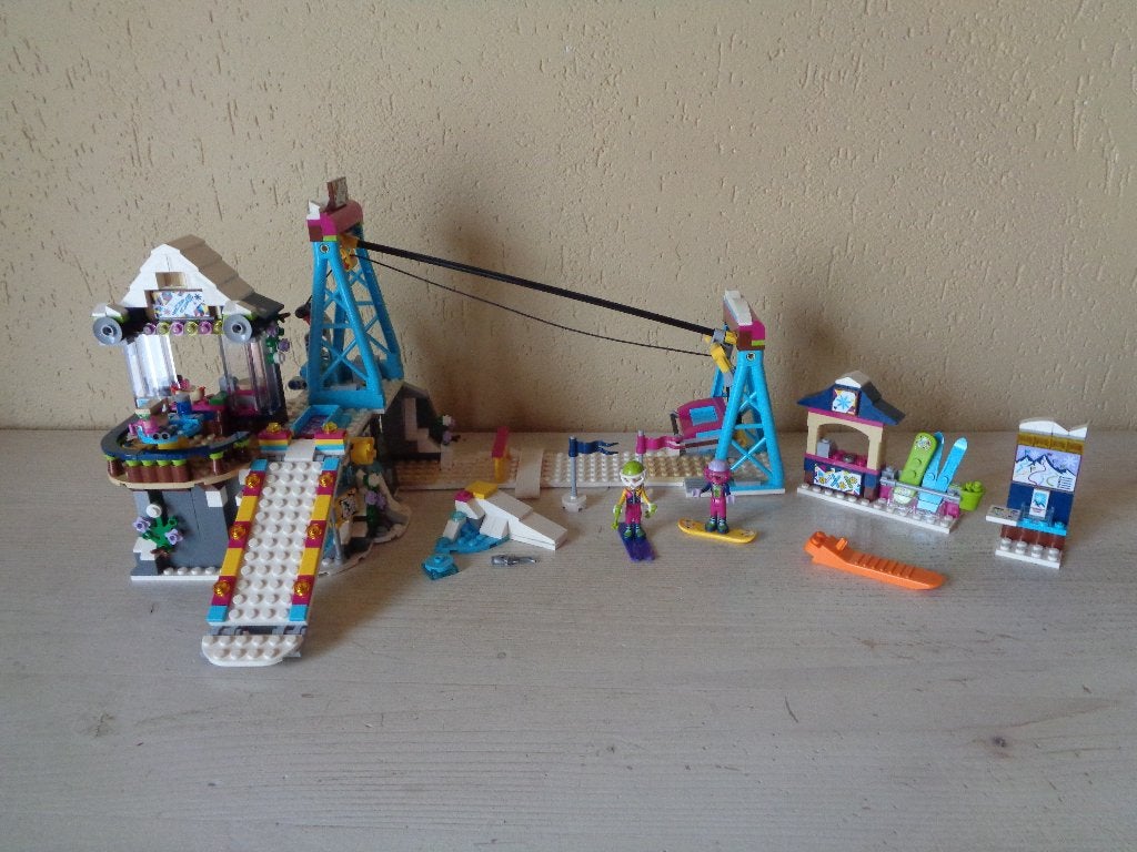 LEGO Friends Wintersport Skilift - 41324, Gebruikt, Lego, Friends, Ophalen of Verzenden