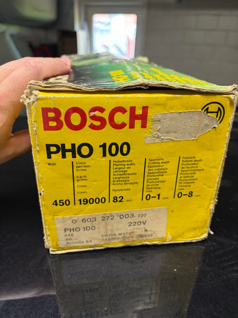 Bosch PHO 100 schaafmachine, Doe-het-zelf en Bouw, Ophalen, Gebruikt