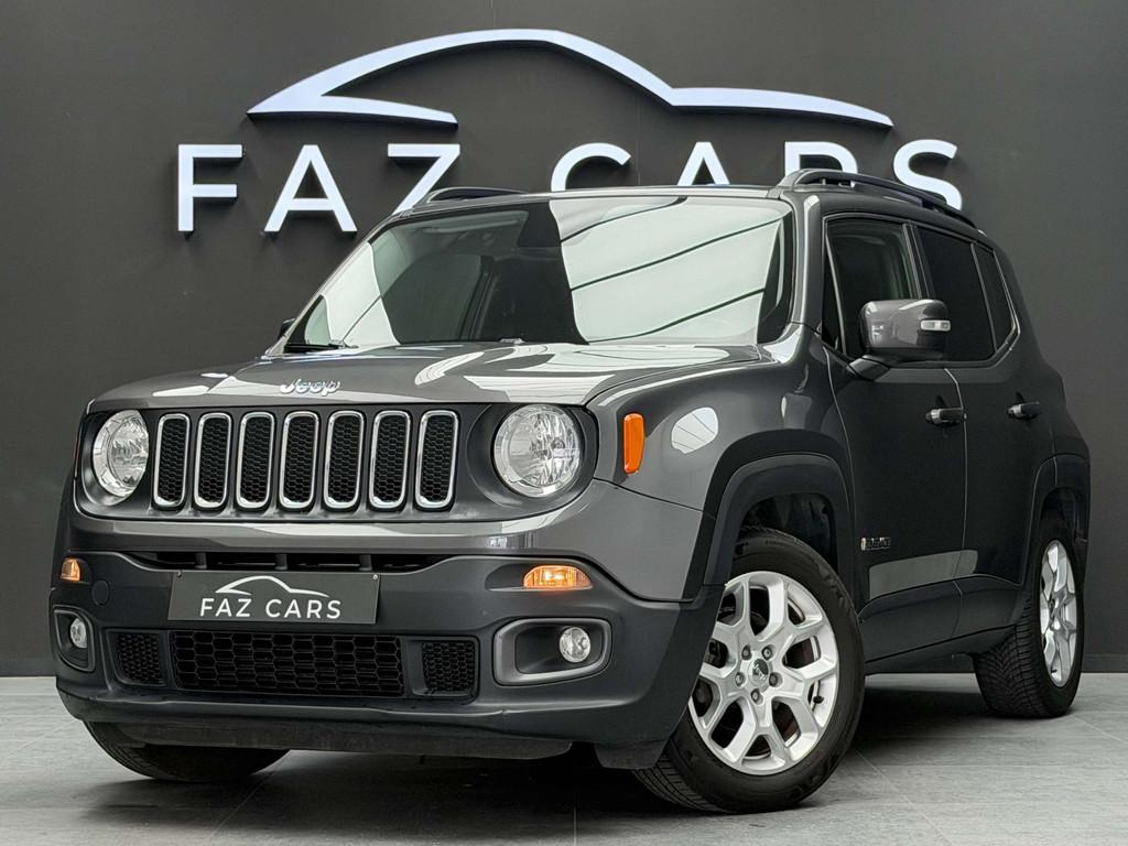 Jeep Renegade 1.4 Turbo 4x2 Longitude * CLIM + GPS + GARANTI, Autos, Jeep, 100 kW, Argent ou Gris, Achat, Entreprise