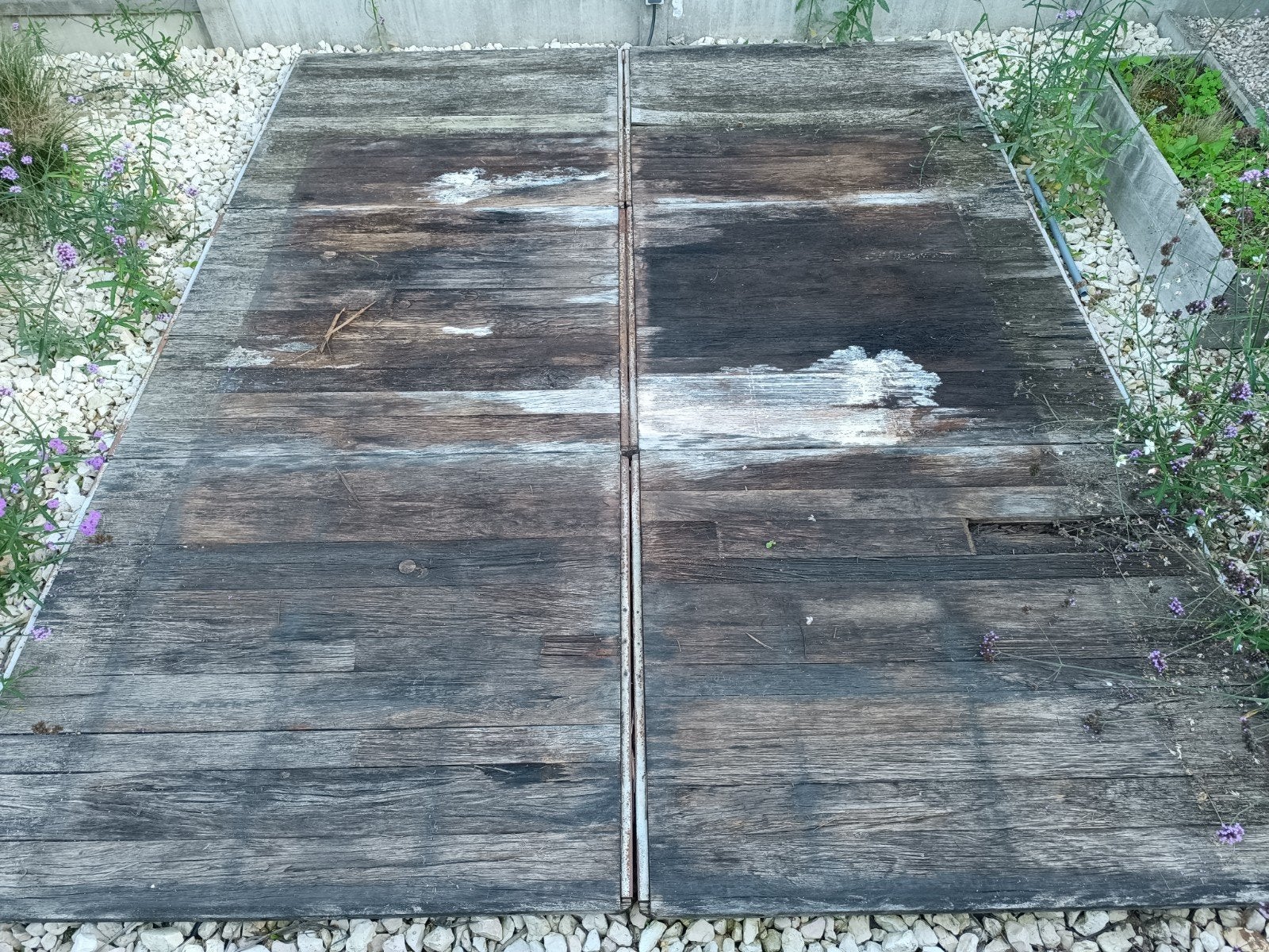 gratis steenschotten, Ophalen, Gebruikt, Hout
