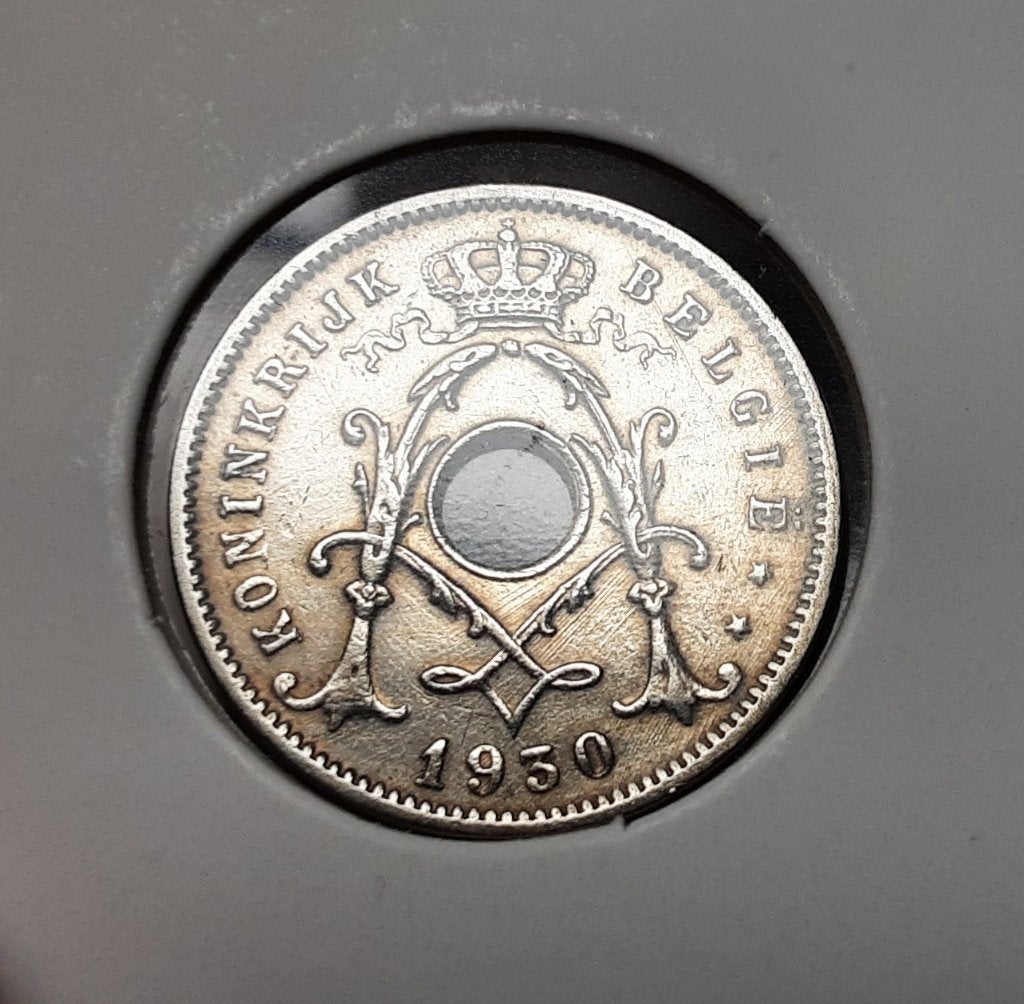 Belgique - 5 cents — 1930 fl. (Ref 064) Dub. star. post. gr., Enlèvement ou Envoi, Monnaie en vrac