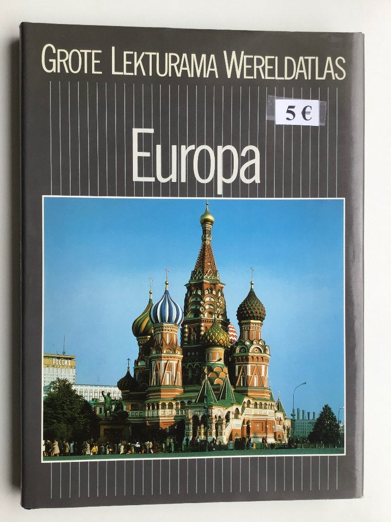grote Lekturama Wereldatlas EUROPA, Boeken, Atlassen en Landkaarten, Ophalen of Verzenden, Zo goed als nieuw