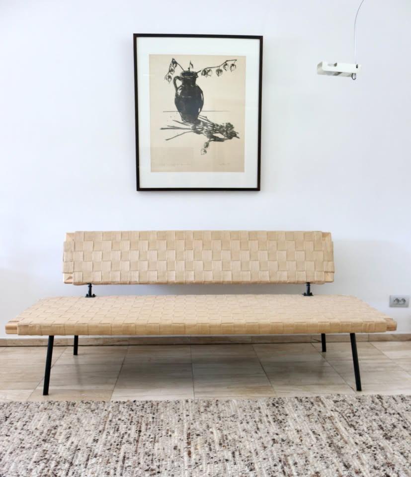 Design zetel / daybed, ontworpen door Ilse Crawford, Huis en Inrichting, Ophalen, Zo goed als nieuw, Hout