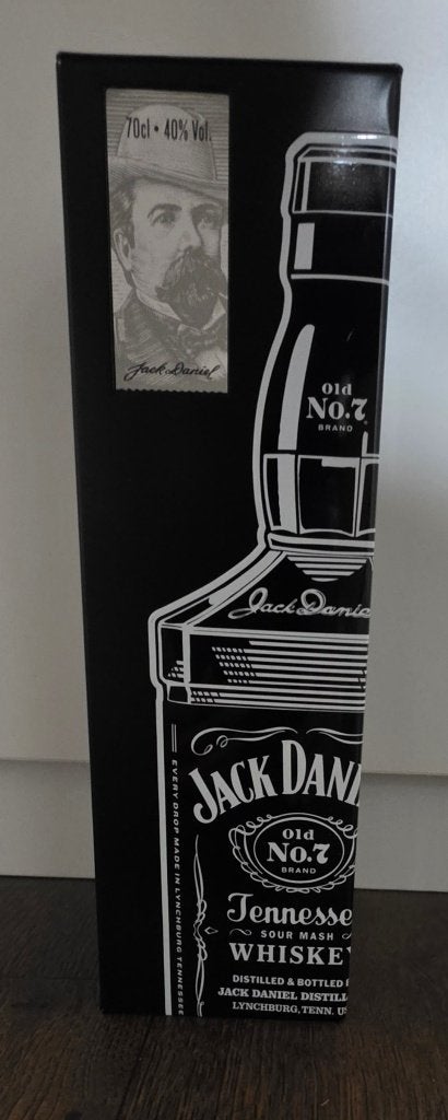 Coffret cadeau en métal Jack Daniel's Old No. 7 (VIDE/EMPTY), Enlèvement ou Envoi, Utilisé, Autres types