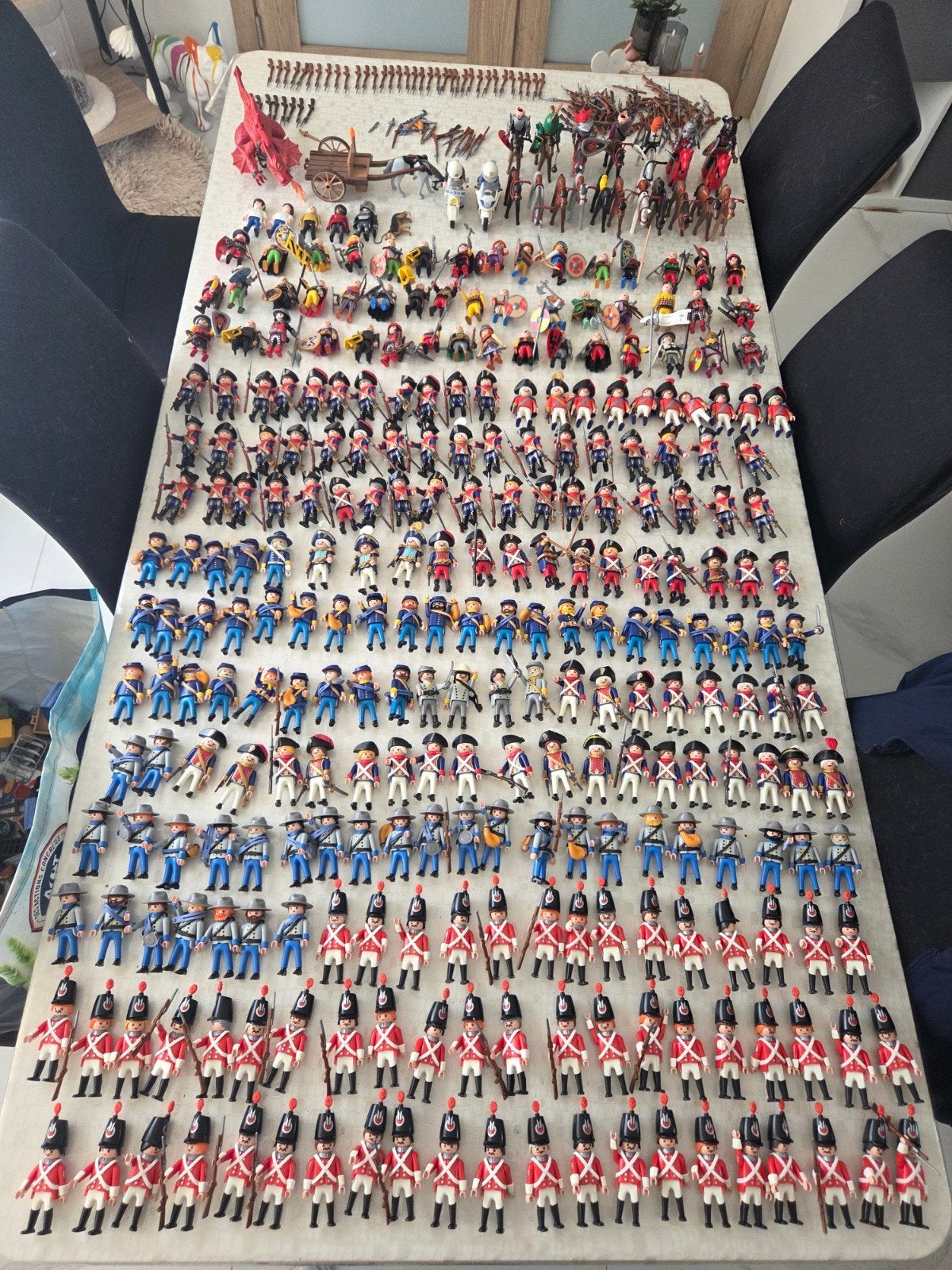 tres gros lot playmobil, plus de 300 figurines, Enfants & Bébés, Enlèvement, Comme neuf, Figurines
