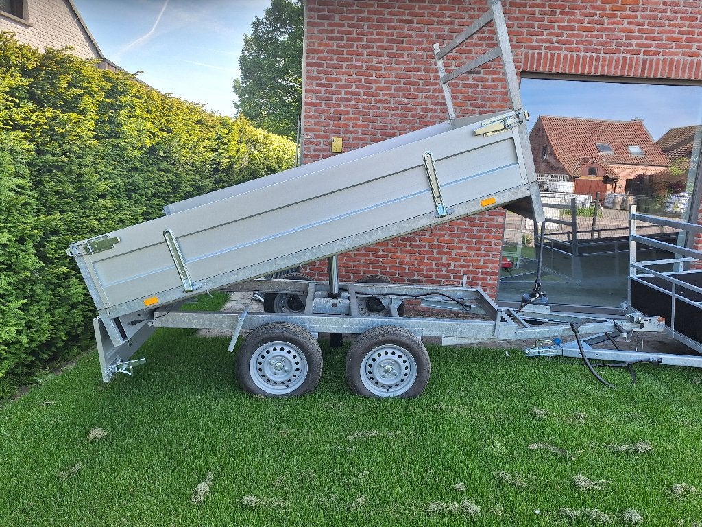 Nieuwe kipaanhangwagen Syma met hoge zijkanten, Enlèvement, Neuf