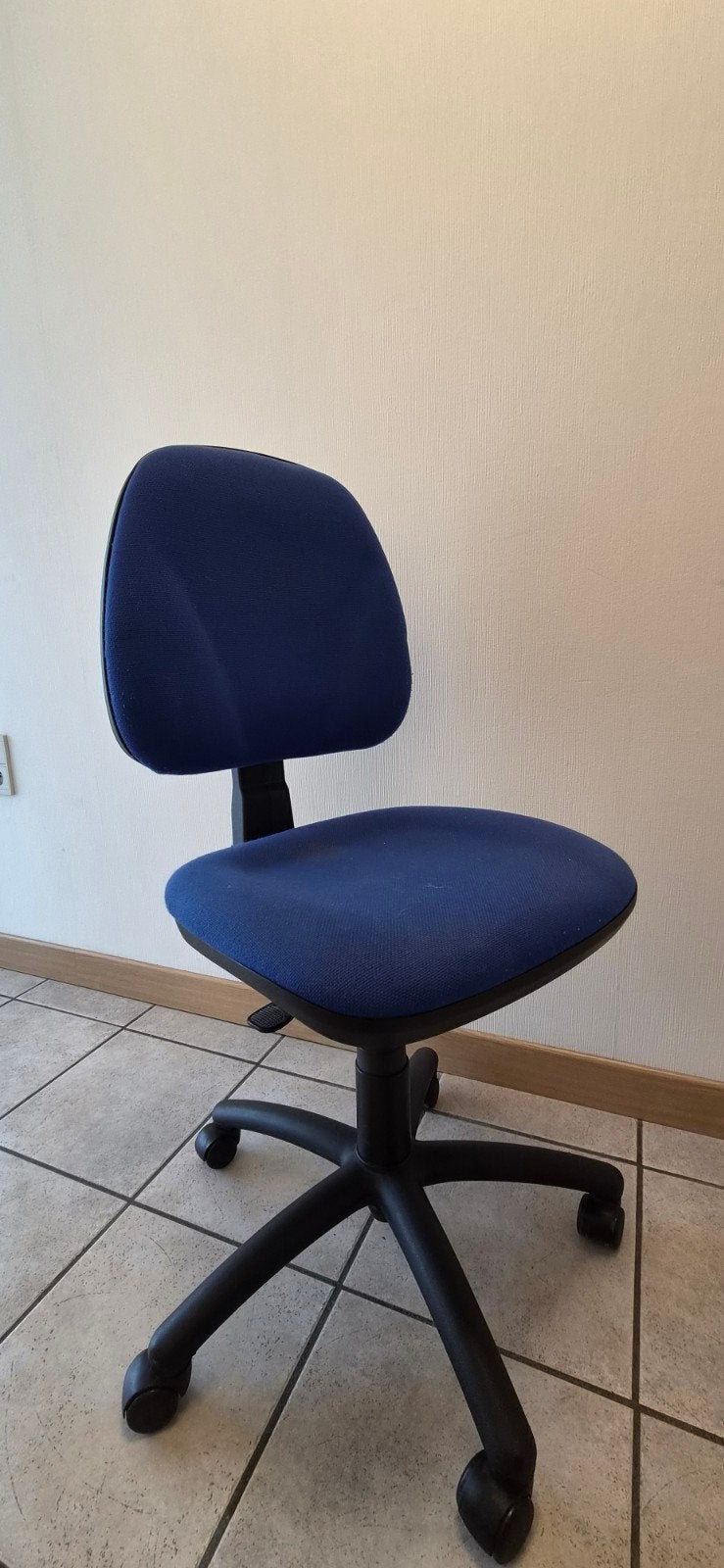 chaise de bureau, Enlèvement, Utilisé, Bleu, Chaise de bureau