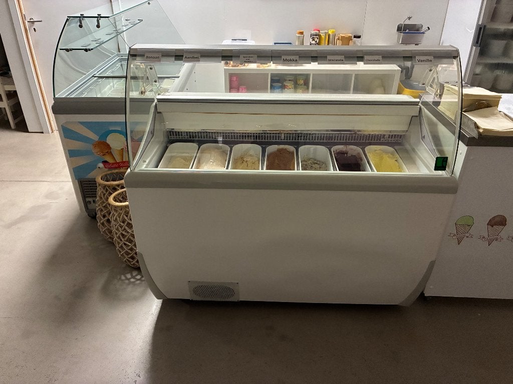 IJsvitrine, Ophalen, Gebruikt, Koelen en Vriezen