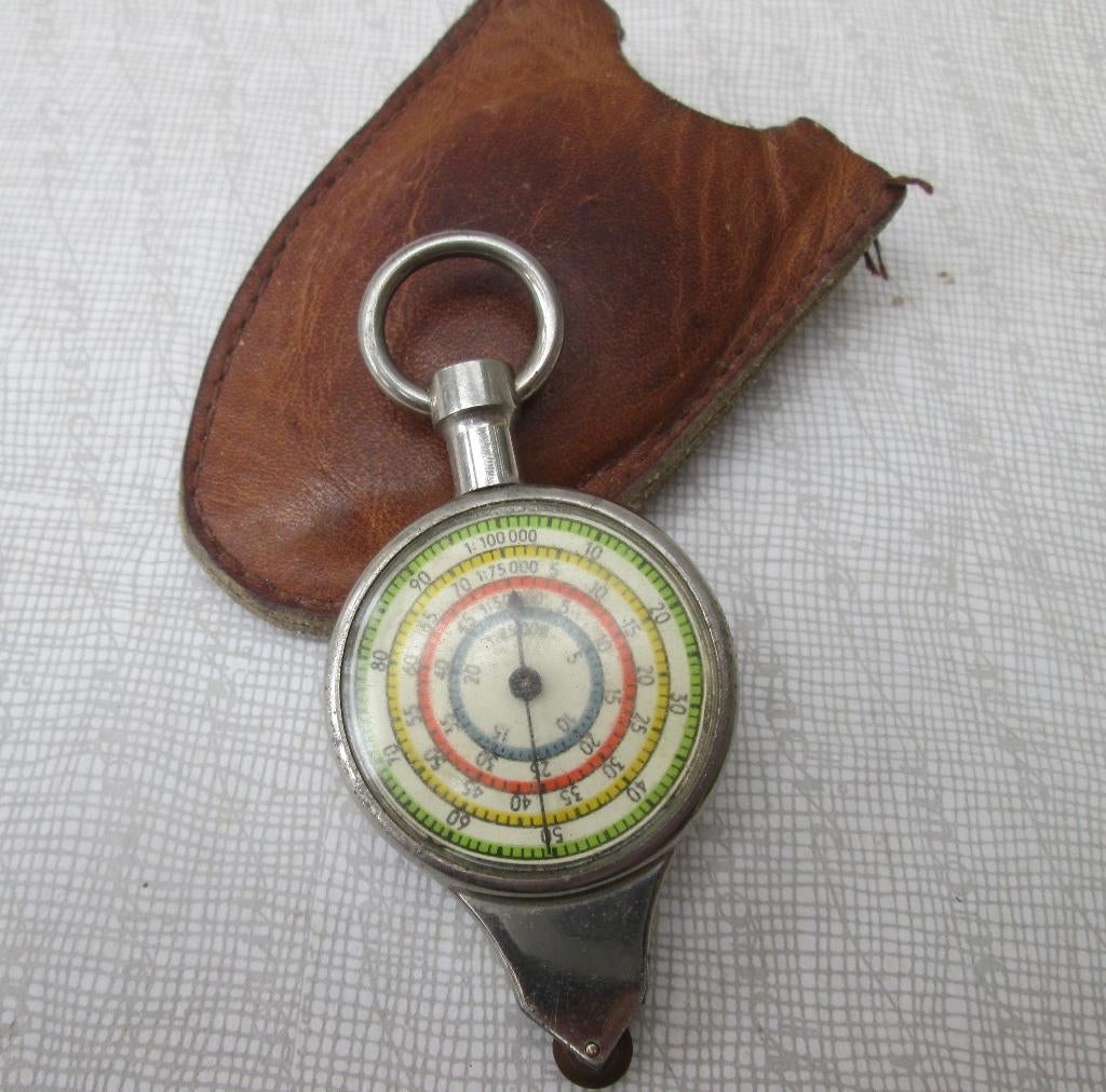 Curvimeter, opisometer, mylograaf 70 jaar oud, Ophalen of Verzenden