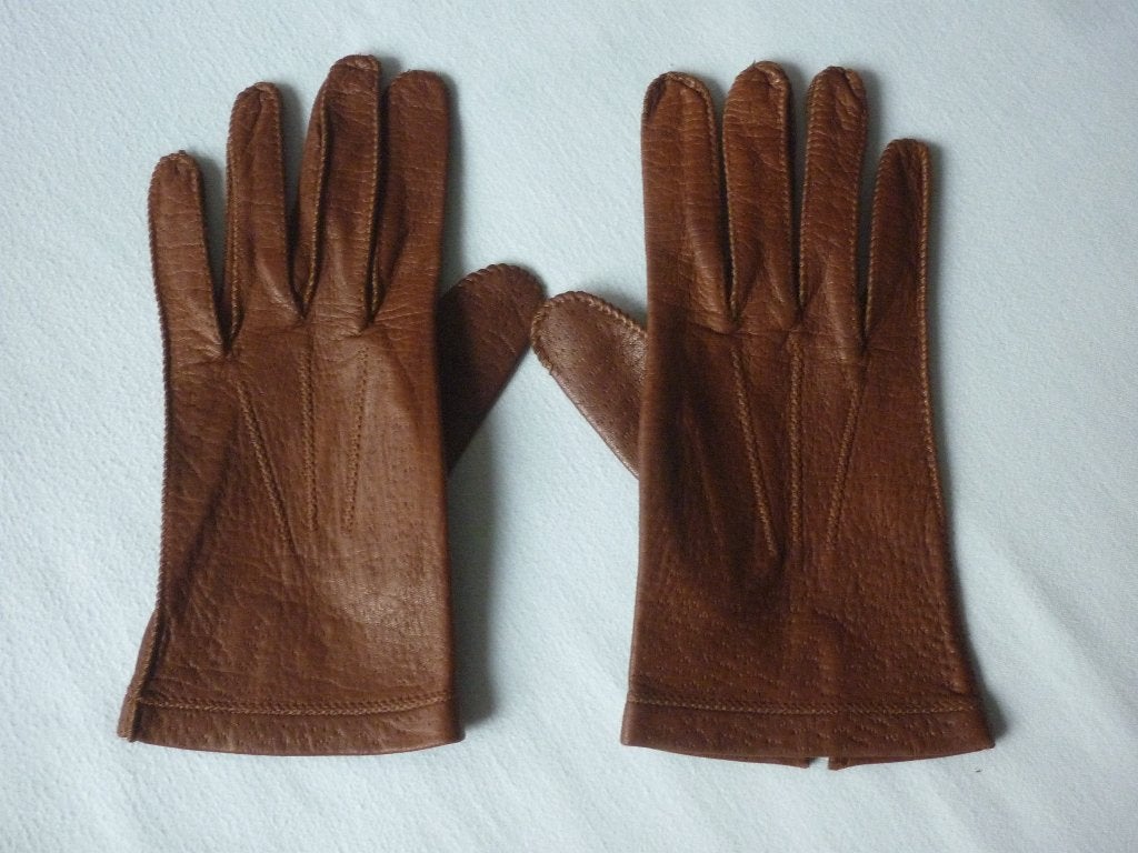 Lederen Handschoenen van Mooie Kwaliteit, Maat 42/44 (L), Nieuw, Ophalen of Verzenden, Geen merk