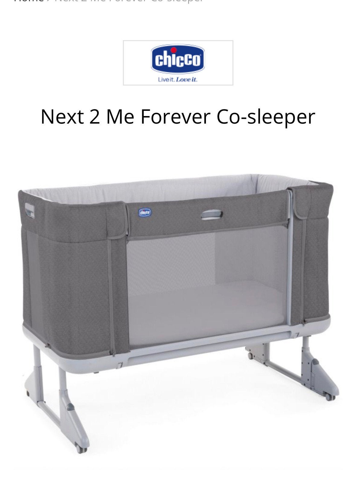Next 2 Me Forever Co-sleeper (, Enlèvement, Utilisé, Berceau