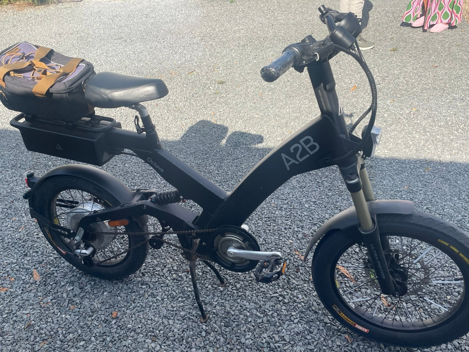 A2B fatbike, Fietsen en Brommers, Ophalen, Gebruikt