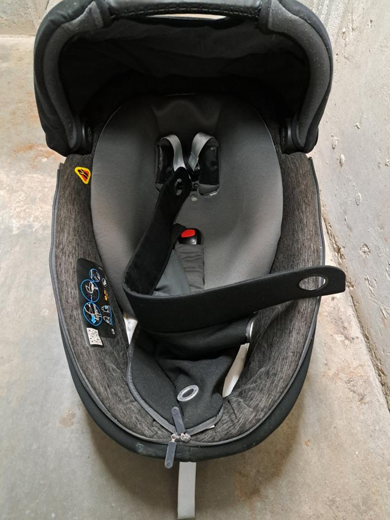 Maxi‑Cosi Jade reiswieg + FamilyFix3 (Isofix) + Pebble, Kinderen en Baby's, Autostoeltjes, Ophalen, Gebruikt, Maxi-Cosi, Autogordel of Isofix