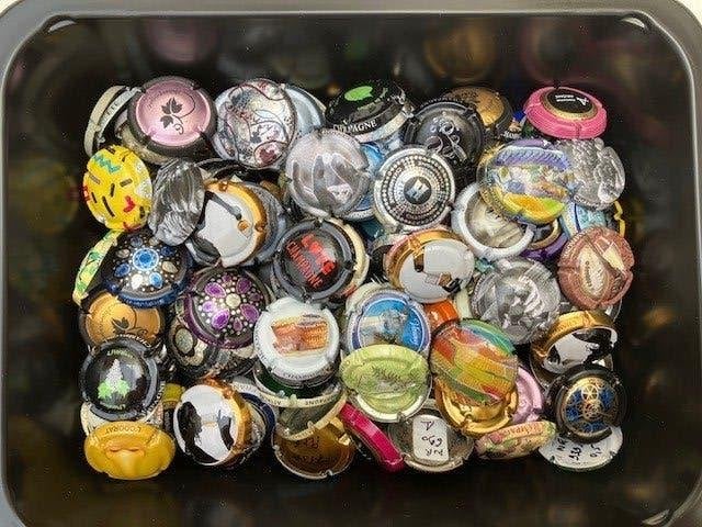 Champagne capsules lot 4, Verzamelen, Ophalen of Verzenden