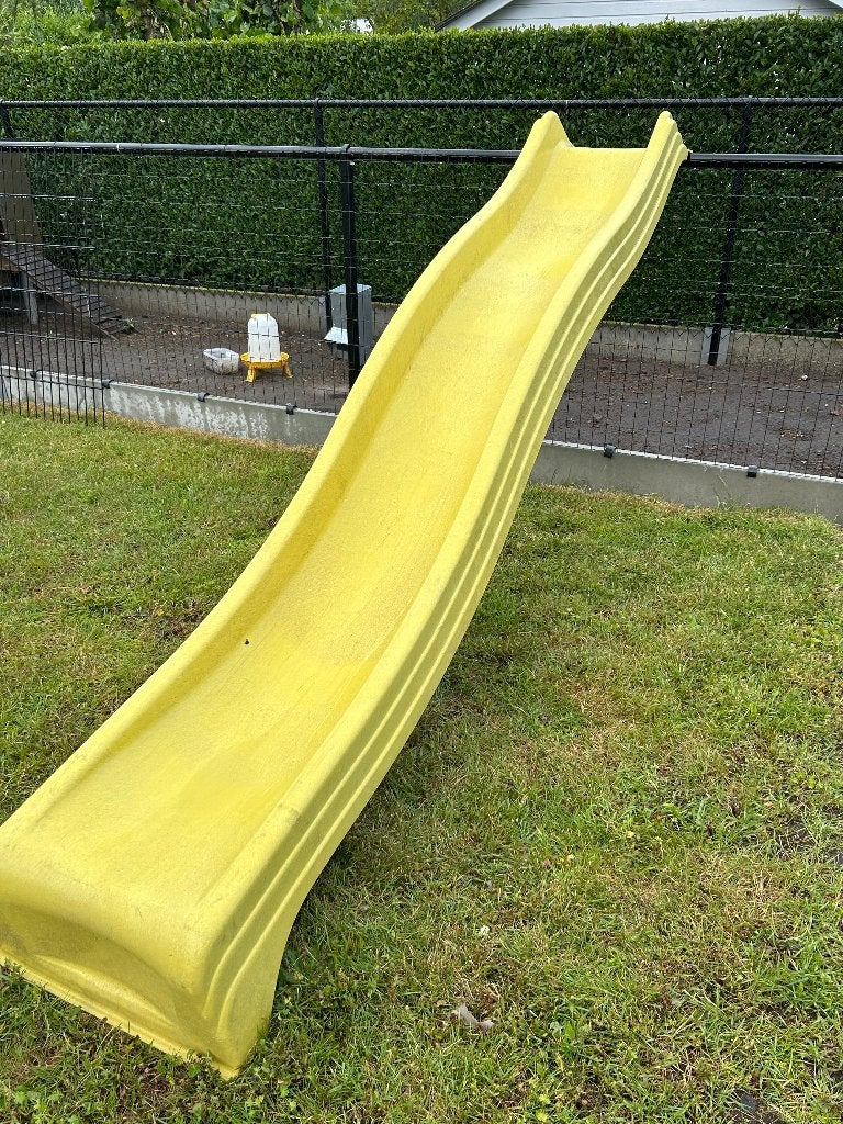 Gele glijbaan 2,85 m, Enfants & Bébés, Jouets | Extérieur | Aires de jeux, Enlèvement, Utilisé, Toboggan
