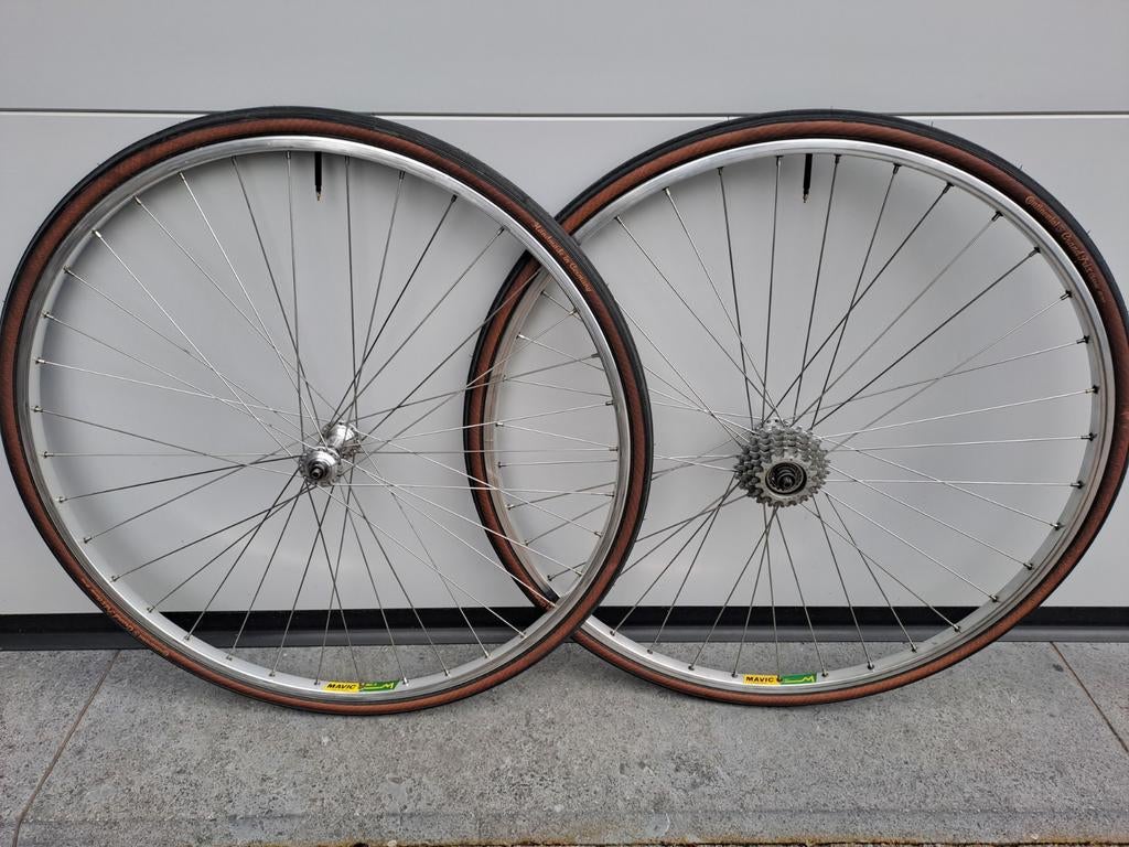 Retro wielset Campagnolo/Mavic, Ophalen