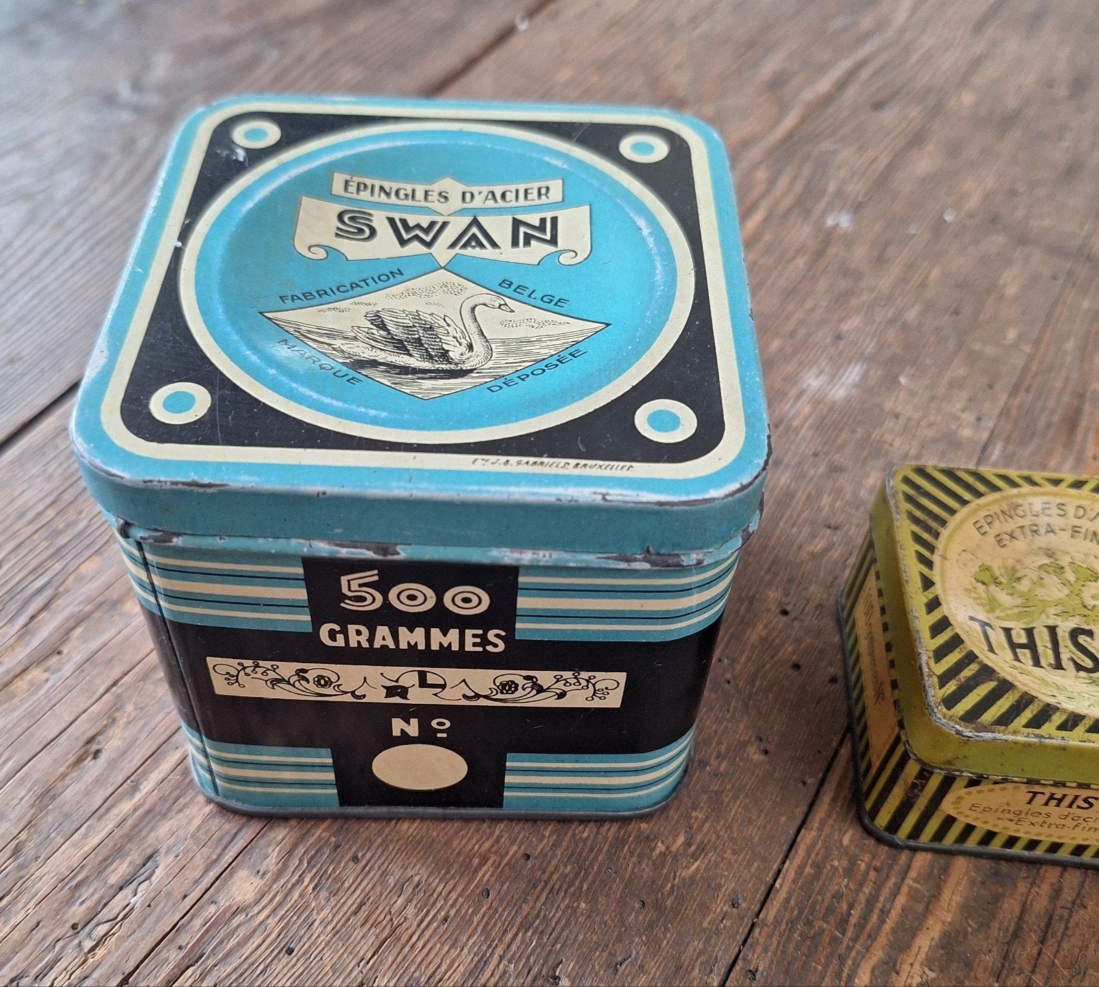 2 x speldendoosje, Ophalen of Verzenden