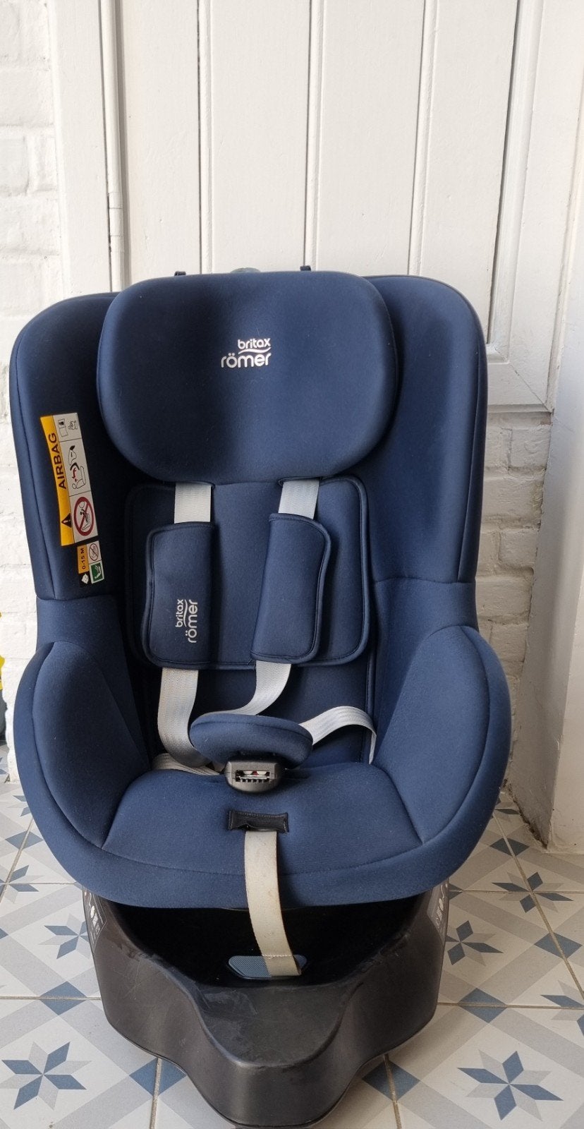 Siège auto Britax Römer DUALFIX PLUS, Enfants & Bébés, Romer, Dossier amovible, Comme neuf, Enlèvement