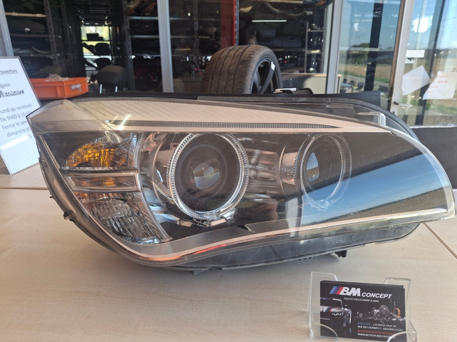 Bmw phare E84 lci bixenon, Enlèvement, BMW