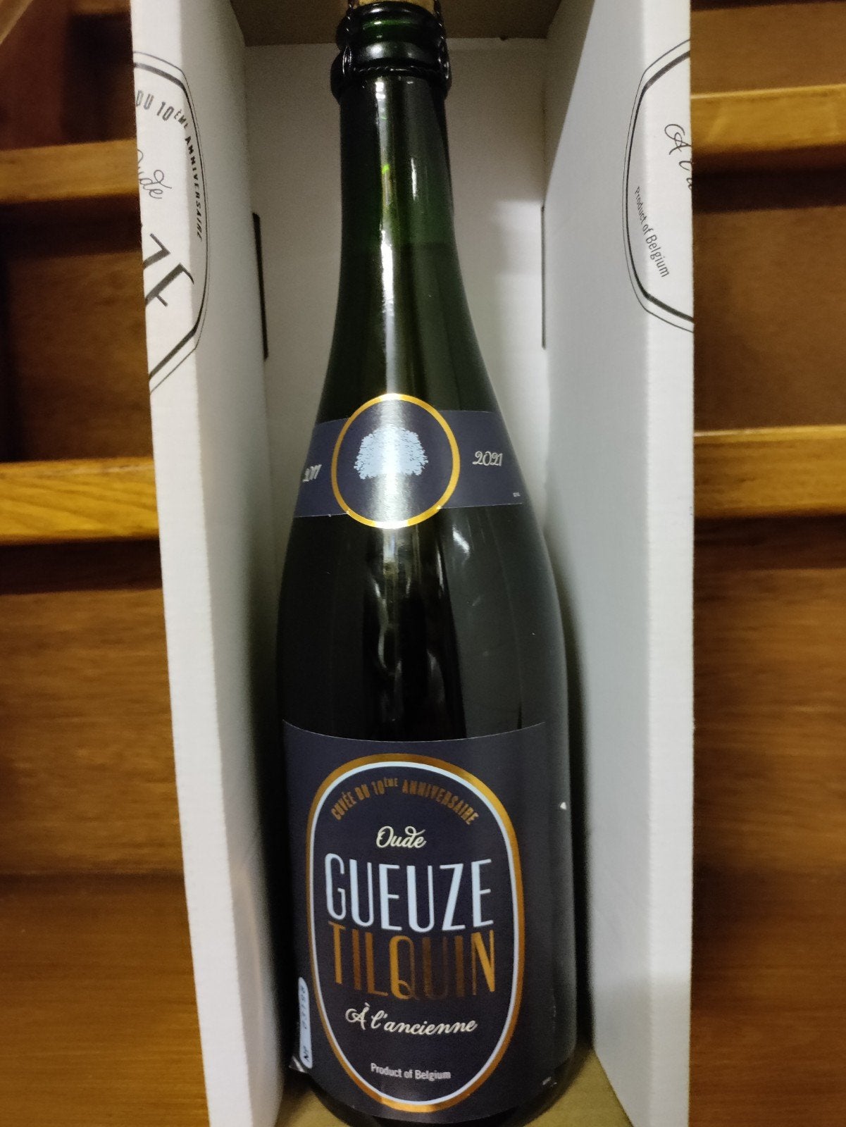 Oude Geuze Tilquin - 10-jarig bestaan, Verzamelen, Ophalen of Verzenden