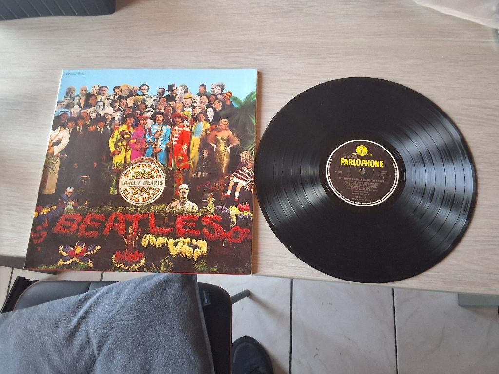 Ancien 33 tours original des Beatles, Enlèvement ou Envoi