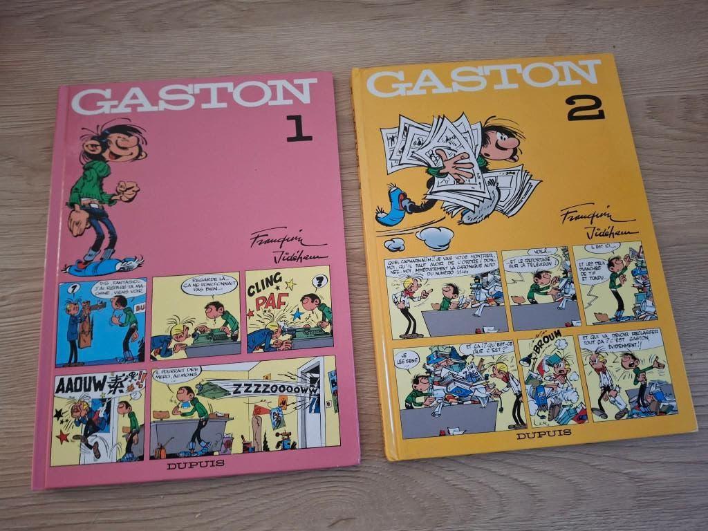 2 Bandes Dessinées - GASTON, Livres, Envoi, Utilisé