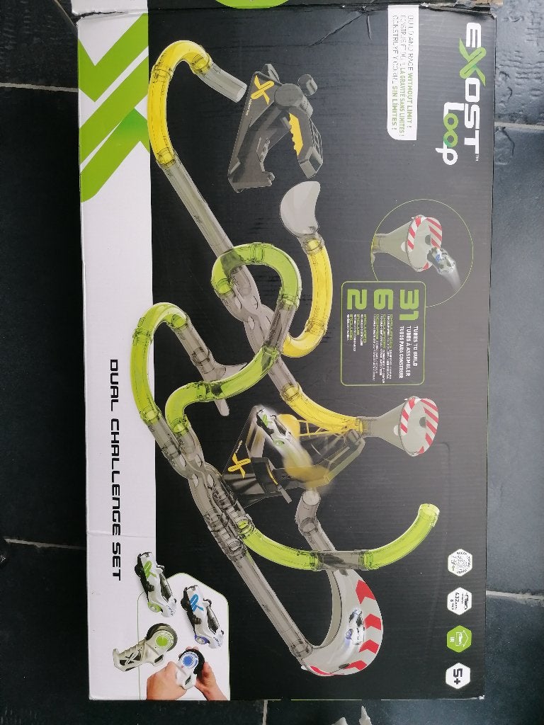 Exost loop, Enfants & Bébés, Jouets | Circuits, Utilisé, Circuit, Autre propulsion, Autres marques, Avec looping, À monter soi-même