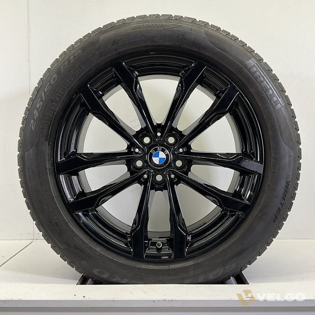BMW X3 G01 X4 G02 SET VELGEN + WINTERBANDEN 19 INCH ORIG. 69, Pneus et Jantes, Véhicule de tourisme, -, 19 pouces