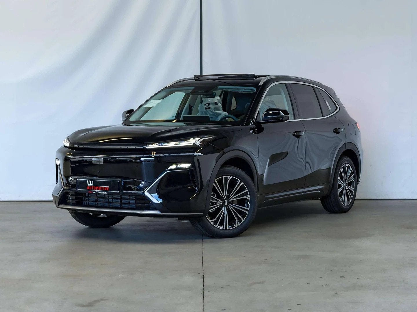 GEELY STARRAY EM-i MAX+|136KM ELEKBEREIK|8-JAAR-GARANTIE|PAN, Autos, Cuir, Achat, Entreprise, Noir