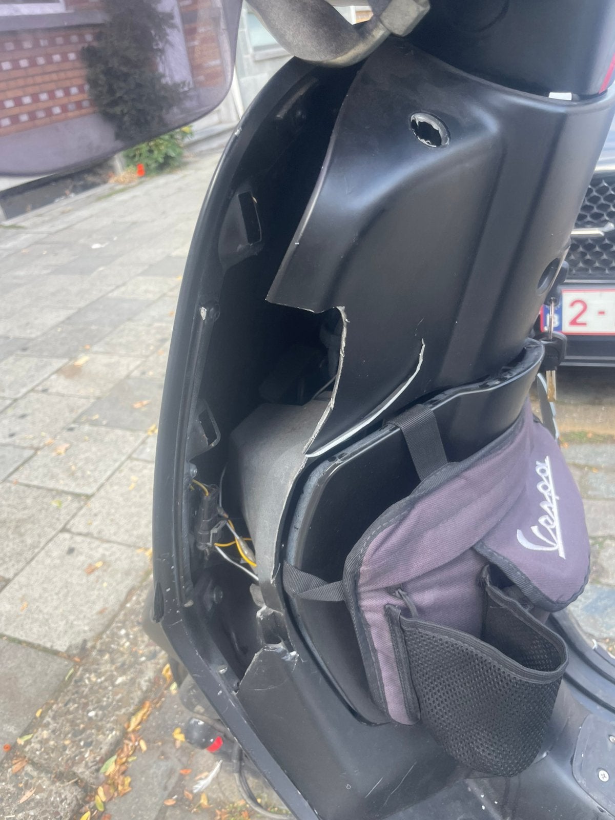 Vespa sprint schade, Fietsen en Brommers, Ophalen, Zo goed als nieuw, Benzine, 50 cc
