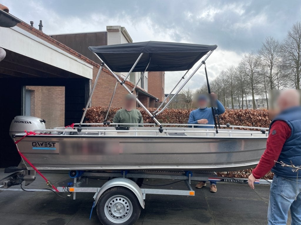 Biminitop Qwest B421S, Ophalen, Zo goed als nieuw, Overige typen, Motorboot