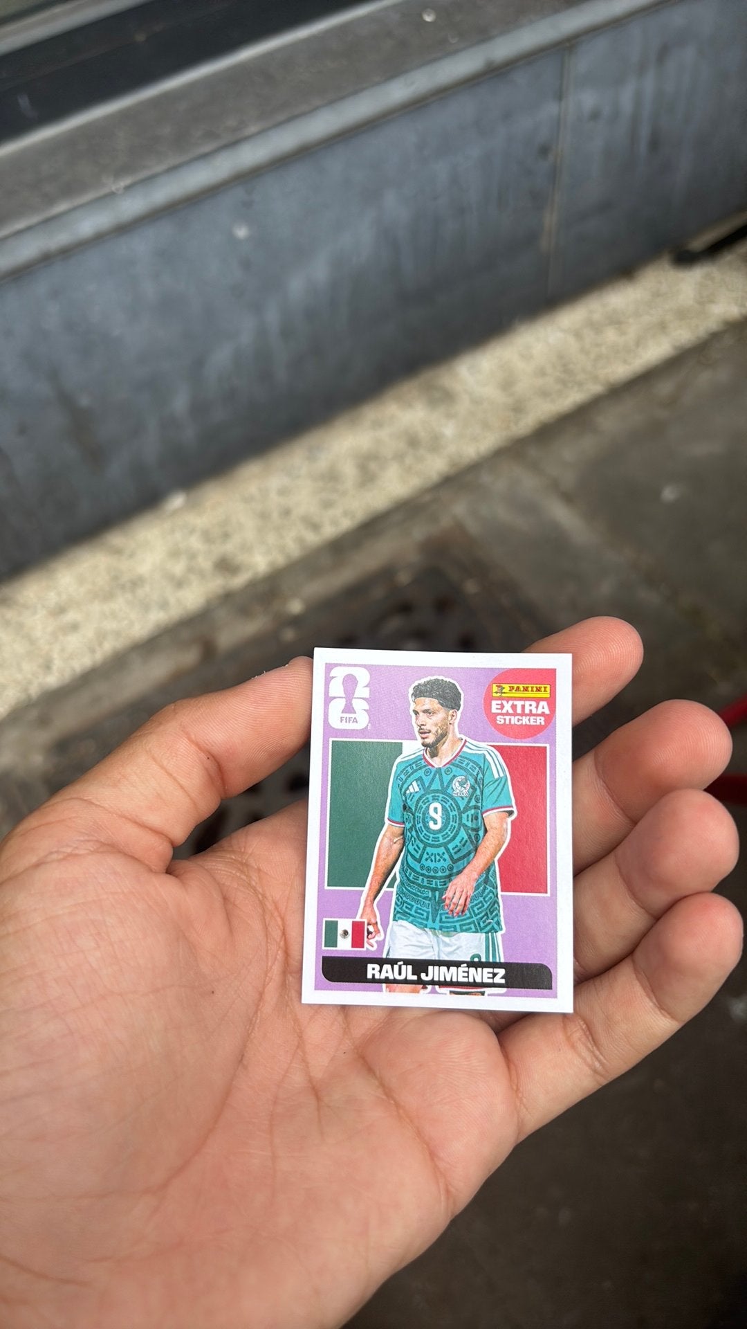 Carte extra sticker Raul gimenez, Collections, Enlèvement, Neuf