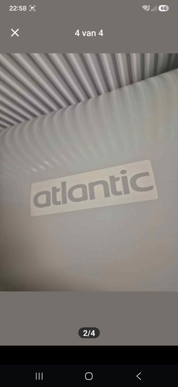 Boiler als nieuw 150L Atlantic, Ophalen, Boiler
