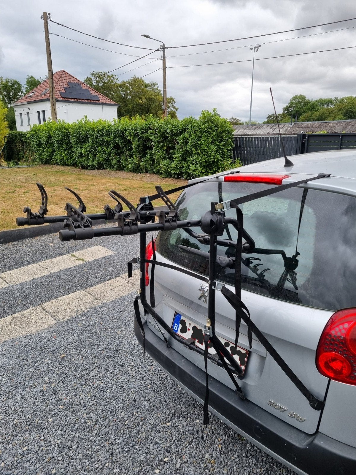Porte vélos pour haillon voiture, Enlèvement