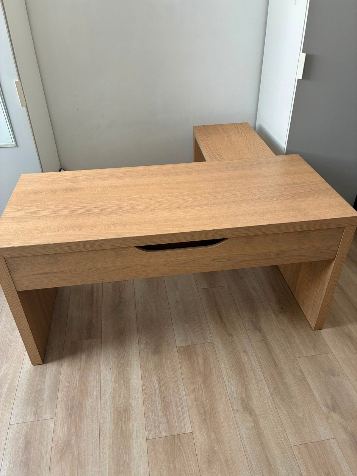 Bureau + verlenger, Huis en Inrichting, Bureaus, Ophalen