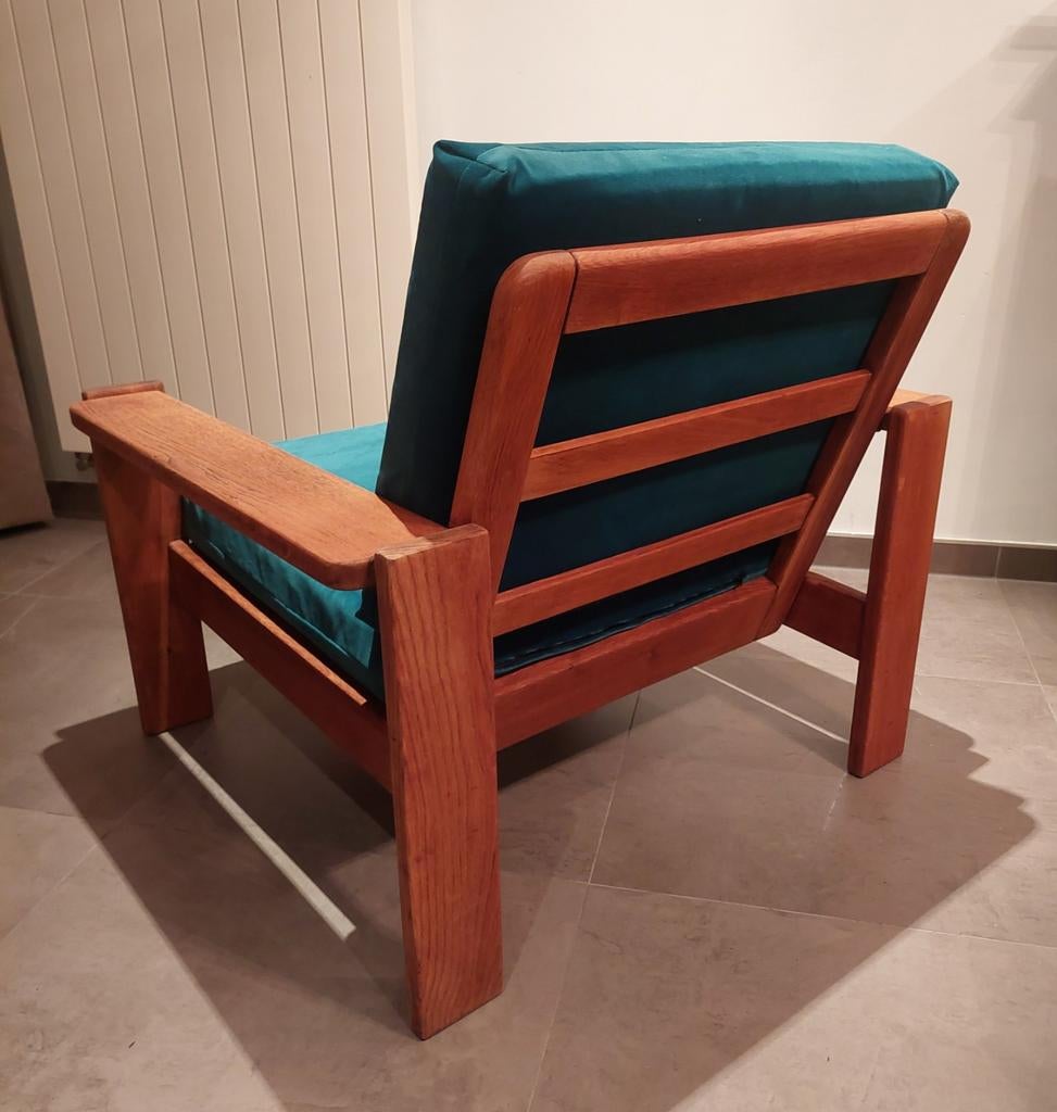Vintage massieve 1zit fauteuils, Huis en Inrichting, Fauteuils, Ophalen