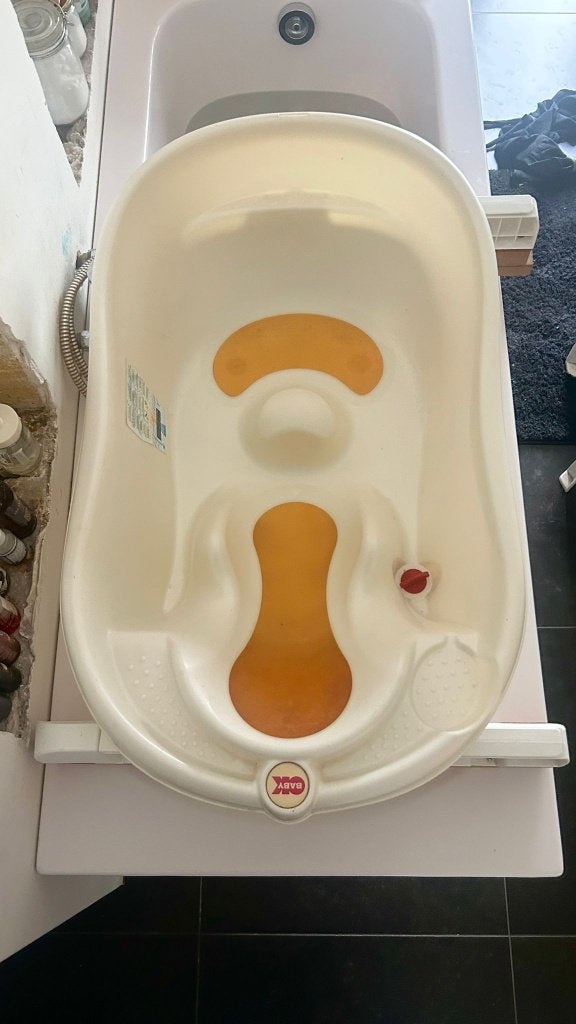 baignoire bébé, Enfants & Bébés, Bains & Soins, Autres marques, Enlèvement ou Envoi, Utilisé, Standard