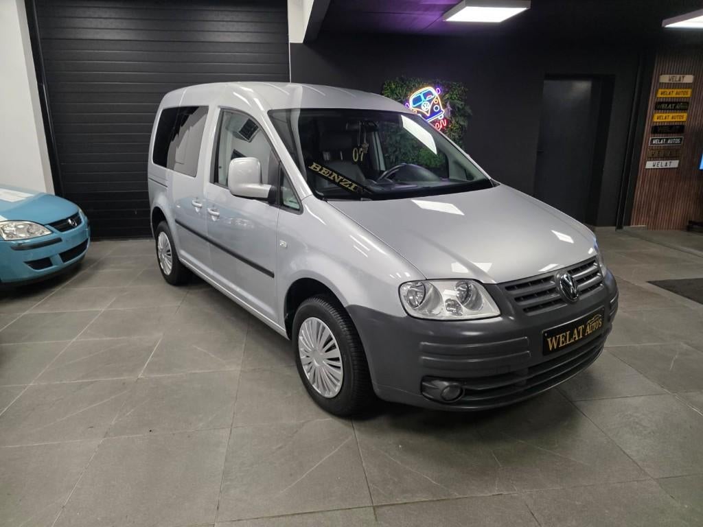 VW CADDY 1.4 BENZINE CARPLAY/NAVIGATIE TOPSTAAT, Auto's, Volkswagen, Bedrijf, Te koop, Caddy Combi, Bluetooth, Benzine, Zilver of Grijs