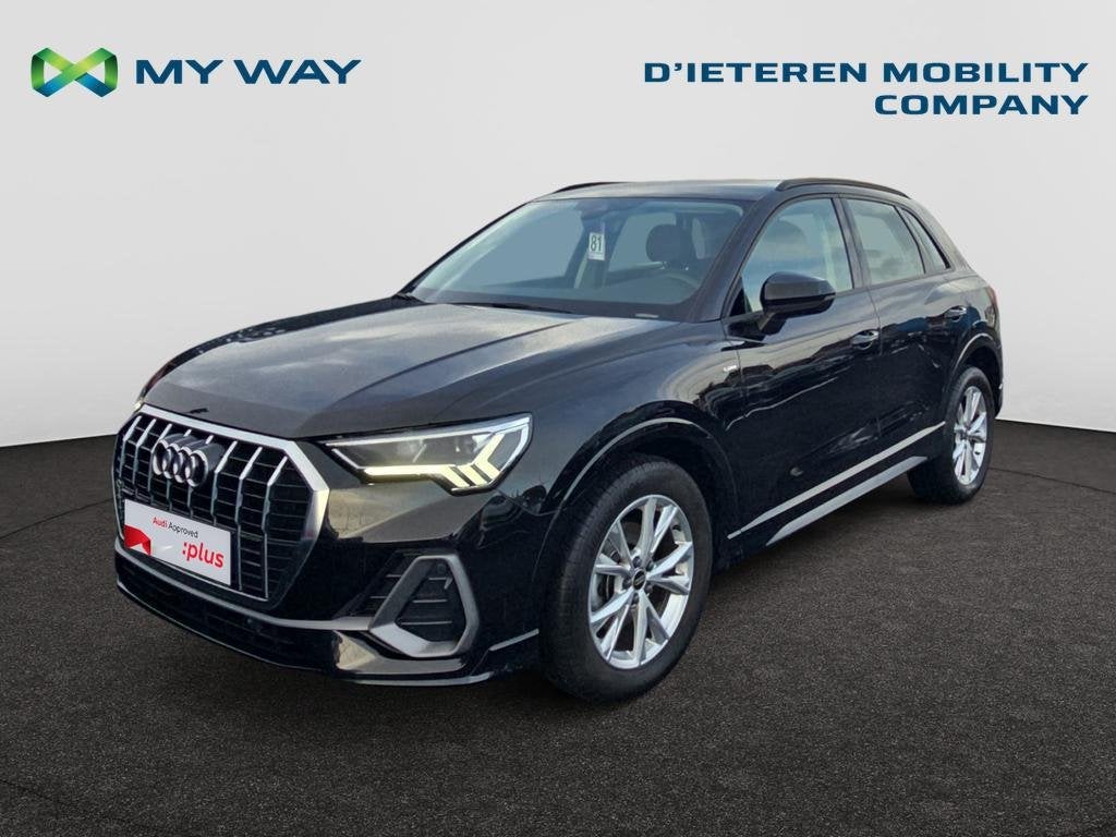 Audi Q3 Q3 35 TFSI Business Edition S line S tronic, Auto's, Zwart, 146 g/km, SUV of Terreinwagen, Navigatiesysteem