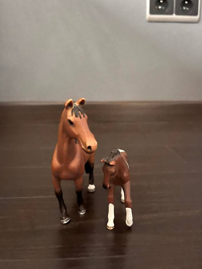 Schleich paarden, Ophalen, Gebruikt