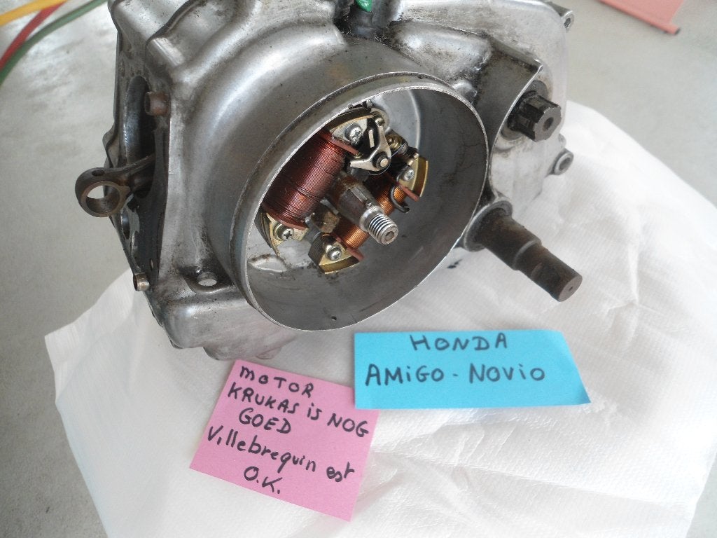 Honda Amigo Novio : moteur avec un bon vilebrequin, Enlèvement, Comme neuf, Bloc, Autres marques