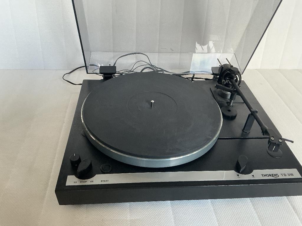 Thorens TD318, TV, Hi-fi & Vidéo, Tourne-disques, Enlèvement, Utilisé, Tourne-disque, Thorens