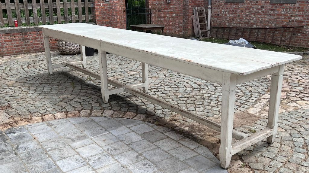 Franse Refectortafel 19de eeuw - 4 meter lang, Ophalen