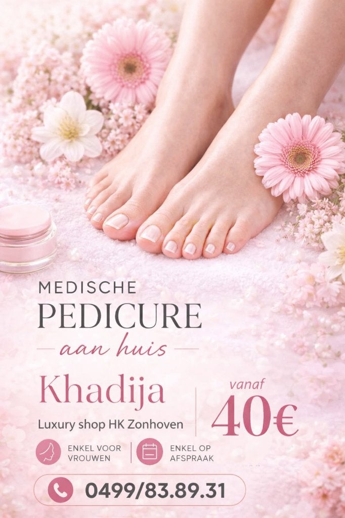 Pedicure aan huis, Se rend à domicile, Pose de vernis à ongles